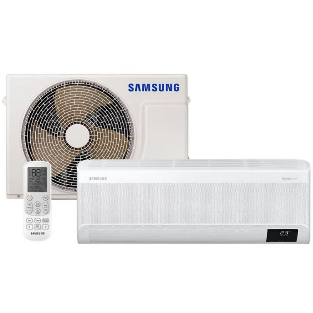 Ar-Condicionado Split 12.000 BTUs Samsung Inverter WindFree Frio