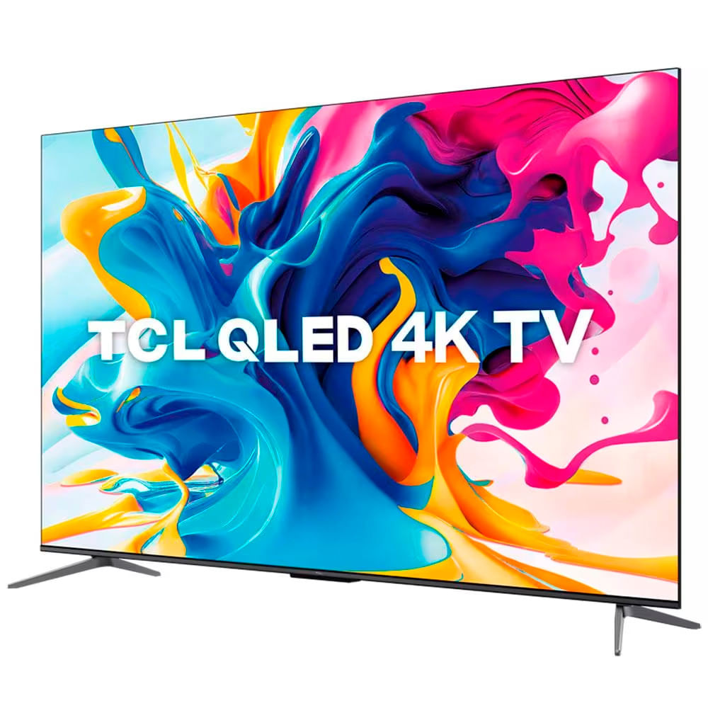 Smart TV TCL QLED 55 4K UHD C645 Google TV, Dolby Vision Atmos, DTS, HDR10+, WiFi Dual Band, Bluetooth, Google Assistente