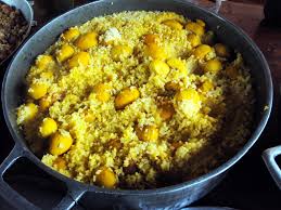 Arroz com Pequi em panela