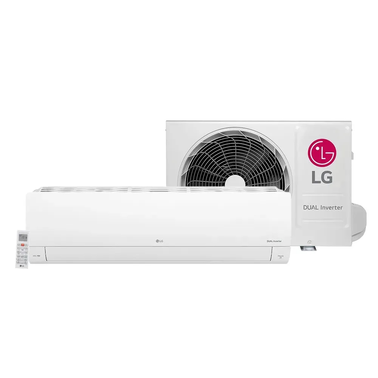 Ar Condicionado Split Hi Wall Inverter LG Dual Compact +IA R-32 12000 BTU/h Frio 