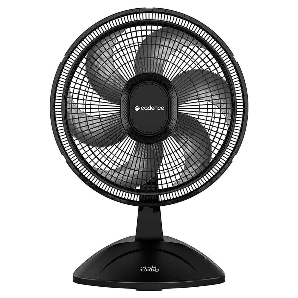 Ventilador de Mesa Cadence Refresh Turbo 6 Pás VTR410 - 40cm 127V