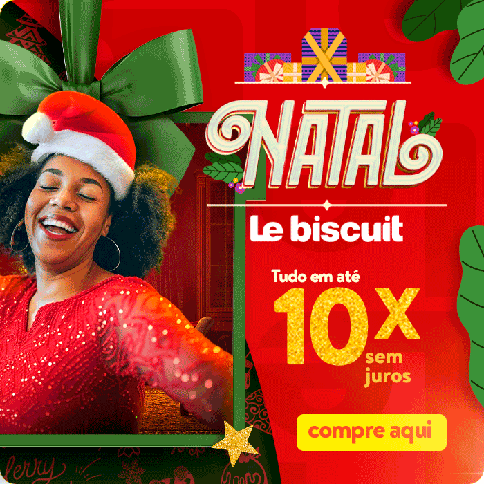 Natal Le biscuit - Tudo em até 10x sem juros no cartão da loja