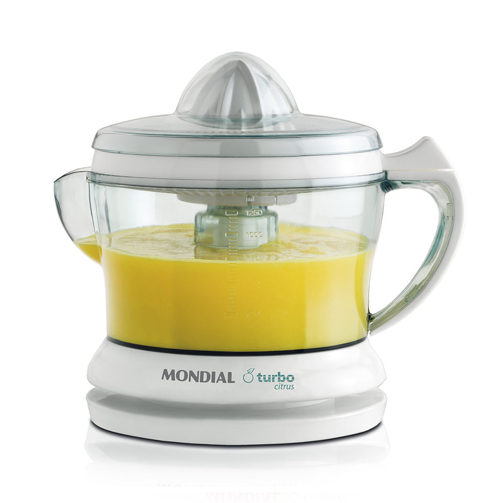 Espremedor de Frutas Mondial Citrus E01 1,25L Branco 25W