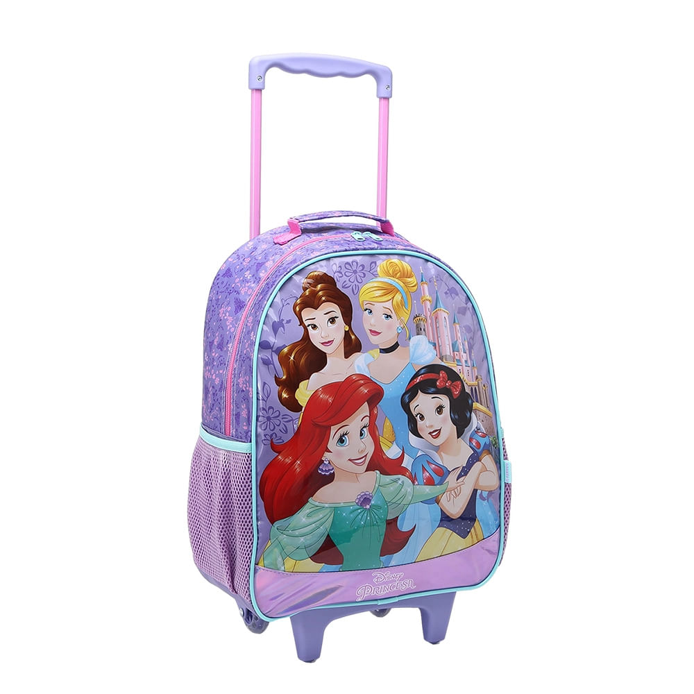 Mochila com Rodinhas Le Xeryus Princesas 16