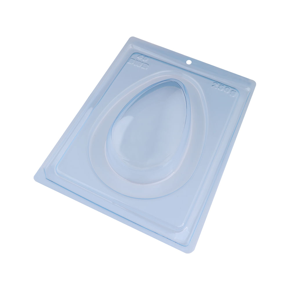 forma para fazer ovo de páscoa em casa Forma para ovo de páscoa transparente 250 gramas