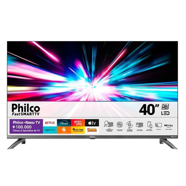 TV LED 40 polegadas Philco PTV40M9GR2CGB