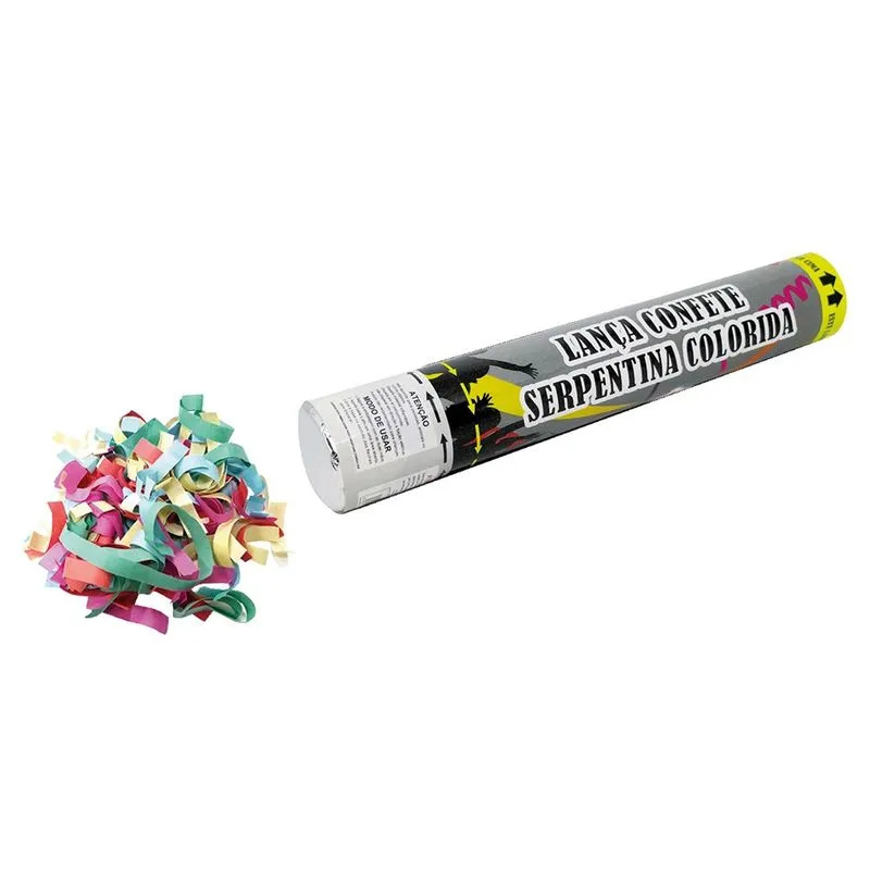 Serpentina de lançar para ajudar a criar um clima animado no carnaval 2026