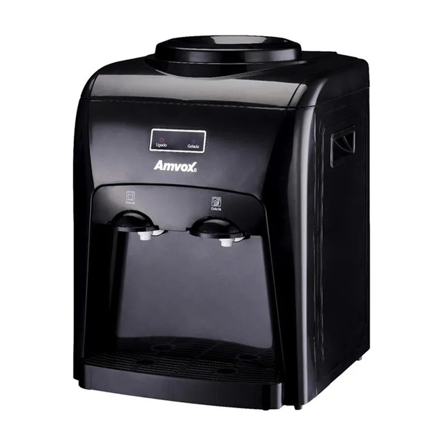 Bebedouro de mesa Amvox ABB 240 preto