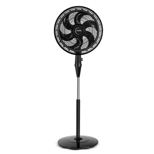 Ventilador de coluna preto Arno