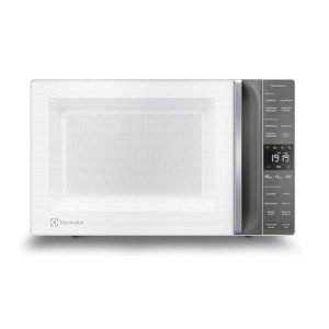 Micro-ondas Electrolux Efficient 36L ME36B branco com alta potência e funções inteligentes para famílias