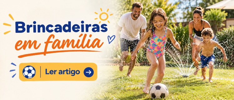 Brincadeiras em família. Ler artigo.